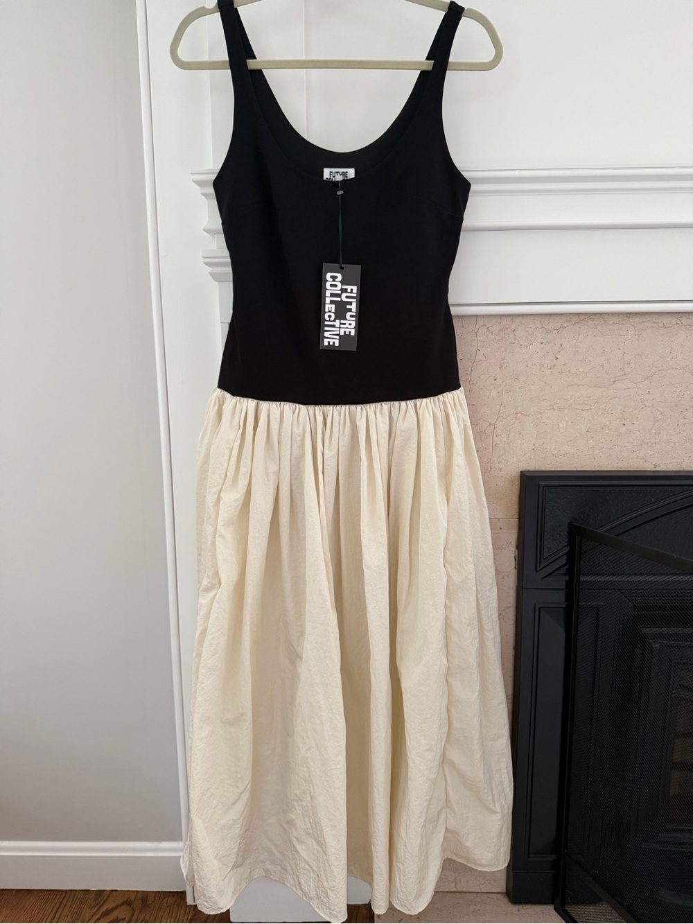 Future Collective Formal Neutral  Balletcore Women’s Sleeveless Dress